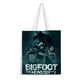 thumbnail image 1 of Bigfoot / Big Foot Bolso de tela con estampado de lienzo para mujer, bolsa de compras reutilizable y estética, con cremallera interior, regalo para mujer, 35 × 40 cm., 1 of 6