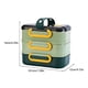 thumbnail image 2 of Wosthever Box Lunch Bento de acero inoxidable Estuche portátil para exteriores Oficina de tres capas Compartimento japonés Ensalada a prueba de fugas Cocina y Comedor Verde Wosthever HA078757-03B, 2 of 6