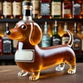 thumbnail image 5 of Funny Dachshund Dog Whiskey Bottle Shaped Whiskey Bottle Unique Red Wine Decanter For Whiskey Lovers Dog Lovers 9.3", 5 of 7