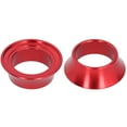 thumbnail image 6 of 2Pcs CNC Aluminium Alloy 15mm Bicycle Taper Washer Bike Front Fork Conical Stem SpacersRed, 6 of 8