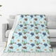 thumbnail image 1 of Balery Turtle Manta de Felpa Suave y Acogedora – Cobija de Franela Aterciopelada para Cama, Lavable y Cálida para Sofá, Mascotas, Transpirable-60"x50", 1 of 7