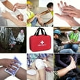 thumbnail image 7 of All-Purpose Emergency First Aid Kit – 184 Pcs, Waterproof, with Triple Antibiotic Ointment – Compact Trauma Medical Kit for Home, Car, Travel, Camping & Outdoor, 7 of 7