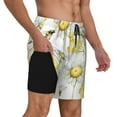 thumbnail image 3 of Haiem Sweet Honey Men'S Quick-Dry Swim Trunks: Comfortable Beach Shorts With Mesh Lining And Pockets - Ideal For Swimming And Sunbathing 3x-Large, 3 of 9