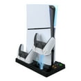 thumbnail image 2 of Cooling Station Stand for PS5 Slim, Dual Controller Charging Station, 3-Stage Cooling Fan, 3 USB Hubs, Headphone Holder for PS5 Slim Disc/Digital Edition Console, 2 of 6