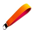 thumbnail image 5 of Portable Neoprene Hand Wrist Lanyard Strap Key Holder Key Fob - Various Orange, 5 of 6