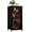 Color 4, variant on Dresser for Bedroom with 4 Storage Drawers Gothic Lake Forest Oil Painting Dark Academia Goth Spooky Dark Dressers Chest of Drawers Steel Framed Fabric Closet Organizers for Entryway