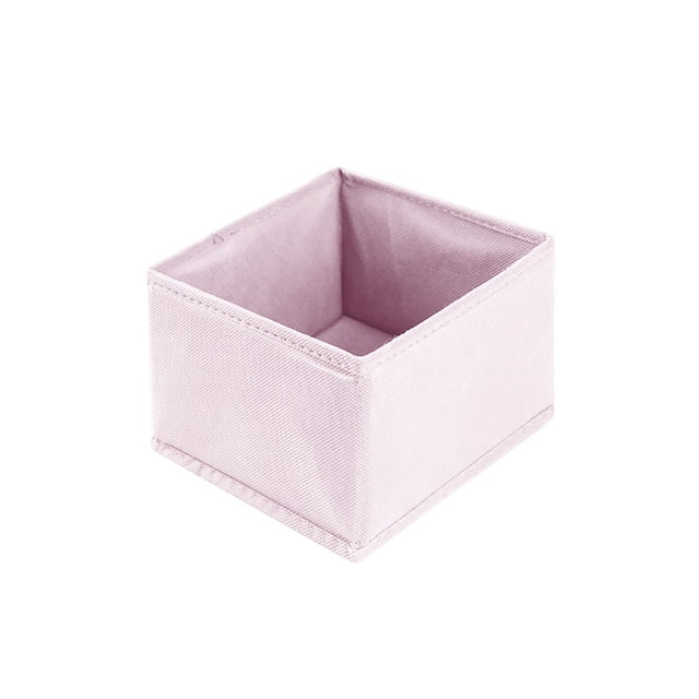 Small Foldable Storage Box, Compact Organizer for Clothes/Accessories, Lightweight Mobile Storage Solution