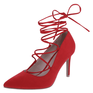 Brash Women's Kapulet Lace-UP Heels Size 6W