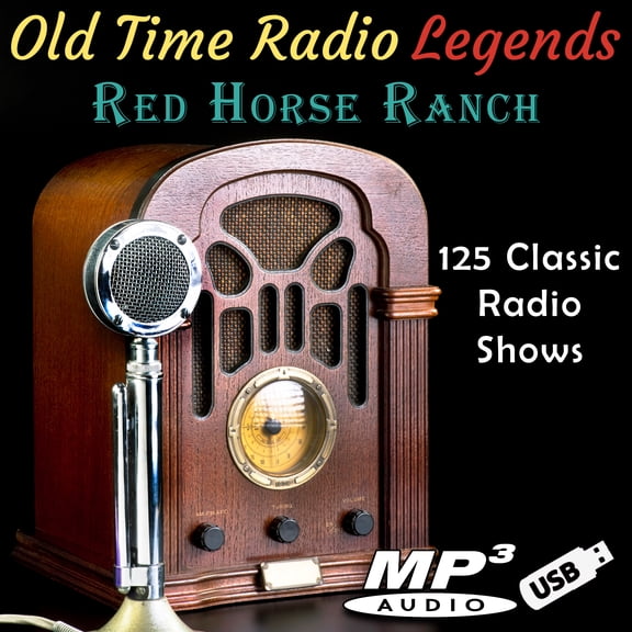Old Time Radio Legends Red Horse Ranch on USB Flash Drive