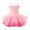 Hot Pink, variant on TAIAOJING Girls Ballet Dress Tutu Performance Outfits Sets Strapless Solid Color Leotard Dance For Toddler Kids Summer Birthday 7-8Y