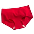 thumbnail image 1 of Sous-vêtements Sans Couture pour Femmes Taille Haute Bikini Extensible Invisible Culottes Douces et Soyeuses Hipster, 1 of 9