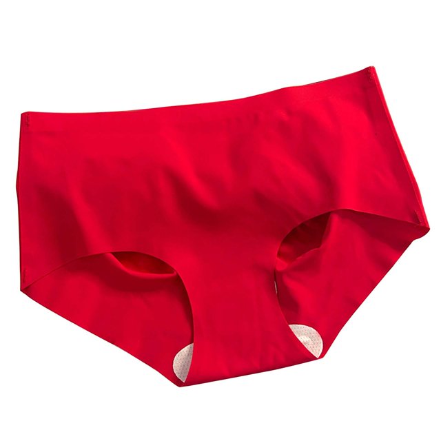 Sous-vêtements Sans Couture pour Femmes Taille Haute Bikini Extensible Invisible Culottes Douces et Soyeuses Hipster