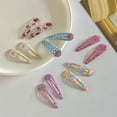 thumbnail image 3 of Fashionable Metal Barrettes, Easy to Wear Hairstyles for Women and Girls, Decorative Effect of Fruit Flowers, Unique Design, Chic and Practical Gift Choice, 3 of 6
