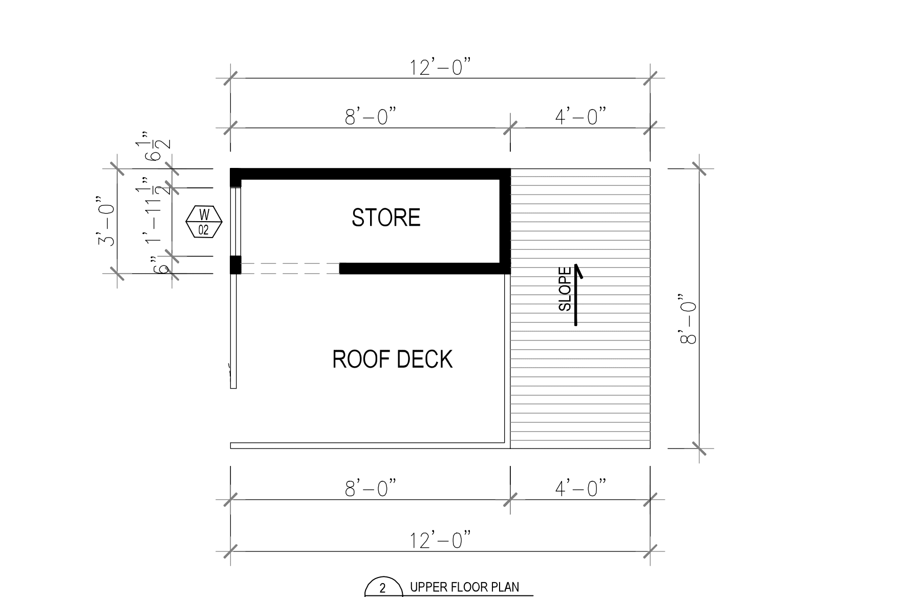 Well Done 1 Home Kits Small Spaces - Ocean View - Assembled Size 12'W x 8'D x 16'H