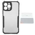 thumbnail image 1 of Funda de silicona para teléfono Nikou antigolpes disipación de calor fina protección de lente para iPhone 13pro color negro, 1 of 15