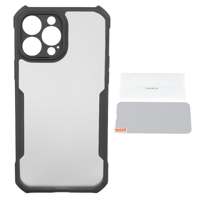 Funda de silicona para teléfono Nikou antigolpes disipación de calor fina protección de lente para iPhone 13pro color negro