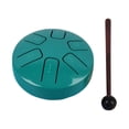 thumbnail image 4 of Tambor de lengua Mini tambor de mano instrumentos de percusión juguetes educativos 3,8 pulgadas 6 tonos portátil Mini tambor de mano para concierto Hugo  lengua de tambor, 4 of 10