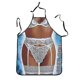 thumbnail image 3 of Delantal antiincrustante e impermeable: delantales divertidos, delantales con estampados sexys y musculosos para hombres y mujeres, delantales ajustables: regalos de Navidad, 3 of 5