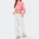 thumbnail image 4 of HongQid Women's Jogging Pants Sweatpants High Waist Sports Pants Casual Trousers Wide Leg Pants with Pockets, 4 of 8