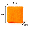 thumbnail image 4 of Fibra Suave Abrasiva De Cocina Esponja Trastes Multiusos Chica 10pz Color Multicolor, 4 of 5