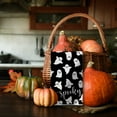 thumbnail image 4 of Halloween Kitchen Towels Set of 2, 15.75x23.62 Inch Spooky Ghost Pumpkin Bats Dish Towels, Absorbent Boo Trick or Treat Hand Towels for Holiday Decor, Jack-O-Lantern Themed Dishcloths for Home, 4 of 4