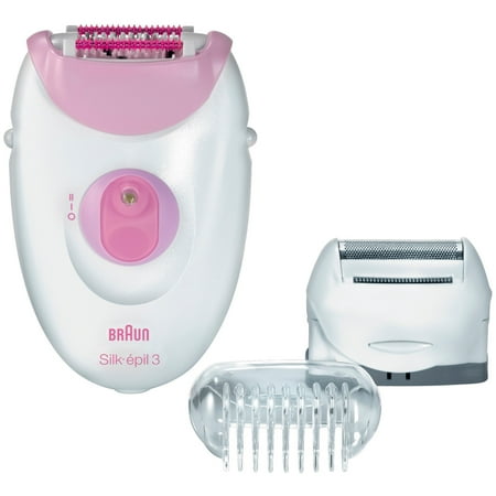 Braun Silk-epil 3-270 2-in-1 Women's Epilator + 2 Extra Accessories