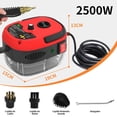 thumbnail image 2 of NOVAKA - Limpiador De Vapor A Presi&oacute;n De Alta Temperatura De 2500w, eliminar eficazmente la suciedad y las manchas de aceite persistentes, Coche, Limpieza Cocina, Ba&ntilde;o, Rojo, 2 of 7