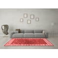 thumbnail image 3 of Ahgly Company Indoor Square Persian Red Traditional Area Rugs, 3' Square, 3 of 4