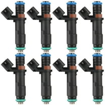 8ps CCIYU FJ817 Fuel Injector Kits fit for 2005-2006 for Ford for Expedition, 2005-2007 for Ford for F-150, 2005-2007 for Ford for F-250 Super Duty 2 Holes Automotive Engein