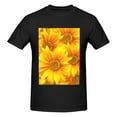thumbnail image 4 of Bingfone 3d Sunflowers Men'S Loose Fit Short-Sleeve Pocket T-Shirt, 4 of 7