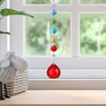 thumbnail image 4 of Hanging Crystal Pendant Decor for Home Room Chandelier Ceiling Pendant Lamp Fixture Window Ornament Lighting Decorations, 4 of 9