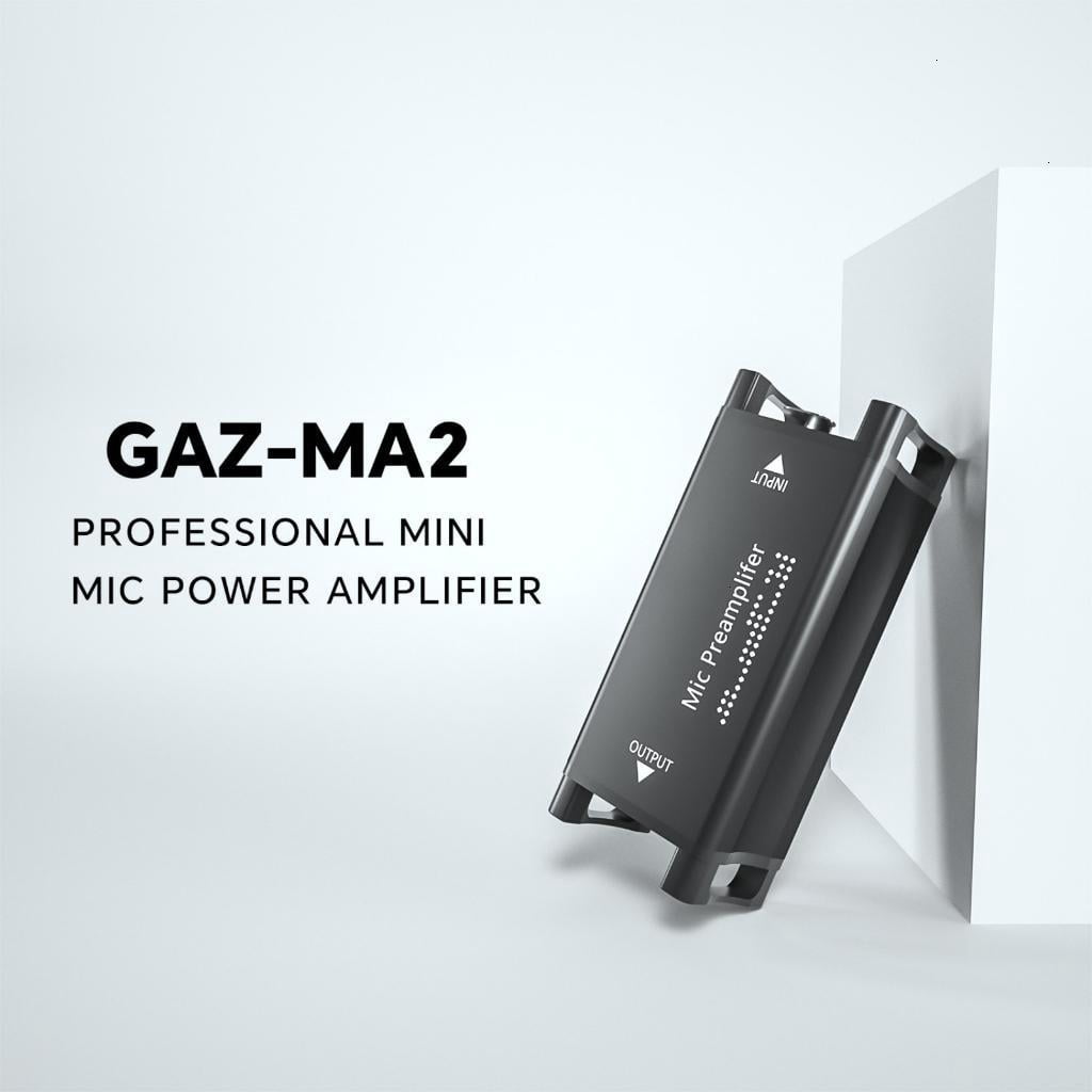 25dB Mic Preamplifier Microphone Preamp For Dynamic/Ribbon Mic Audtory Booster