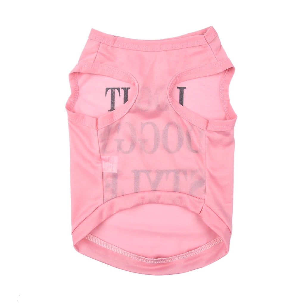 yuehao pet supplies pet vest summer breathable comfortable fashion text