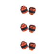 thumbnail image 3 of Guardoinrt Lot de 2 Protecteurs de Moto en Alliage d'Aluminium Pièces de Rechange Coupes de Fourche avant Coulisseaux Modification de Collision Course Orange 3Ensemble, 3 of 6