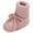 Light Pink, variant on Baby Boys Girls Sock Shoes Bowtie Knitted Booties Lightweight Flat Walking Shoes Casual Round Toe Athletic Crib Shoes Pink 6-9 Months Infant