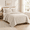 Beige-Twin, variant on Quilt Set Size Beige Bedspread Modern Style Quilted Clouds Pattern Soft Coverlet Lightweightfiber For All Season Includes 1 And 1