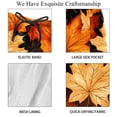 thumbnail image 4 of luoweisi Men's Beach Shorts Quick Dry Swim Trunks with Mesh Lining Maple Leaf XL, 4 of 5