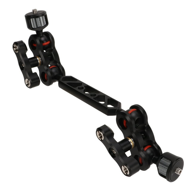 Ballhead Articulante Arme Aluminio Aluminio 11 Pulgadas Barra de Extensión de Cabezal de Bolas Articulable Alargada para el Monitor de la Cámara