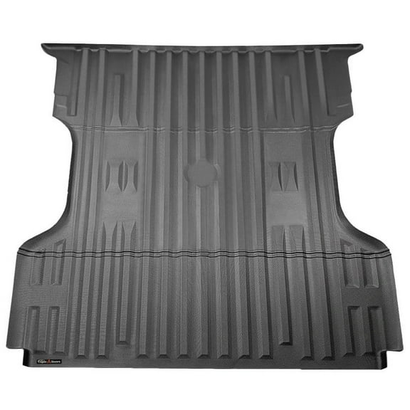 Truck Bed Mat for 1999-2016 F-250 F-350 Super Duty 6.75 FT Bed, All Weather TPE Heavy Duty Pickup Super Duty Bed Tray Liner Cargo Mats