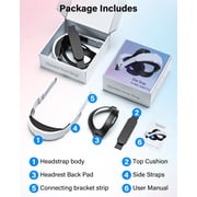 Head Strap for Meta Quest 3 / Quest 3S, Adjustable Elite VR Headset Strap with Dual Knobs, Ergonomic Pressure Relief Comfort Headband for Extended VR Gaming & Fitness