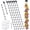 12 clips 6 pack, variant on Chip Hanger Strips Hooks Display Hanging 16.5" with 6 Chip Greeting Card Party Merchandise Vendors Potato Bag Holder Snack Candy Portable Retail Organizer Storage Metal with Label Header 4 Pack