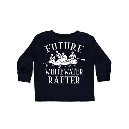 

Inktastic Whitewater Rafting Water Sports Gift Toddler Boy or Toddler Girl Long Sleeve T-Shirt