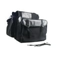 thumbnail image 2 of Bolsa para sillín de bicicleta de doble cara, alforja para bicicleta de gran capacidad, impermeable, para bicicletas de montaña y carretera, para desp Negro, 2 of 8