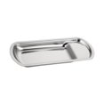 thumbnail image 1 of Soporte para cucharas BLESIY bandeja para servir cuchillo multifuncional reutilizable acero inoxidable 28,5 cm x 15 cm x 2,5 cm, 1 of 8