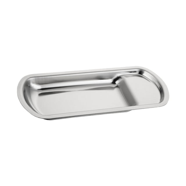 Soporte para cucharas BLESIY bandeja para servir cuchillo multifuncional reutilizable acero inoxidable 28,5 cm x 15 cm x 2,5 cm