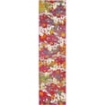 thumbnail image 1 of Unique Loom Lyon Floral Area Rug 2' 7 x 10' Runner Multi/Ivory, 1 of 1