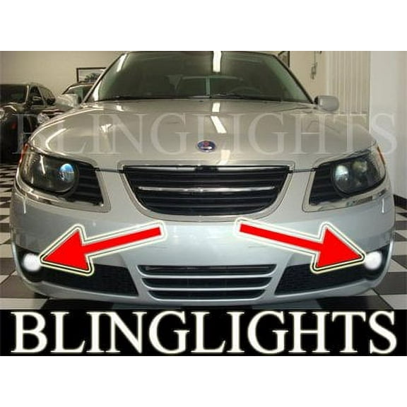 For 2006-2009 SAAB 9-5 SEDAN XENON FOG LIGHTS DRIVING LAMPS LIGHT LAMP KIT 2007 2008