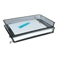 thumbnail image 3 of Universal Deluxe Mesh Stacking Side Load Tray, 1 Section, Legal Size Files, 17" x 10.88" x 2.5", Black, 3 of 4