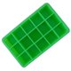 thumbnail image 1 of Inteprter Molde de silicona para cubitos de hielo, 15 rejillas, reemplazo lavable reutilizable para el hogar, cocina, molde antiadherente para Cocina y Comedor Verde, 1 of 6