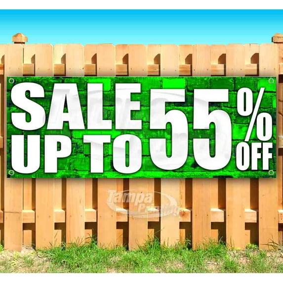 Sale Up To 55% Off 13 oz Vinyl Banner With Metal Grommets